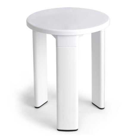 Tatay Bath Stool, White