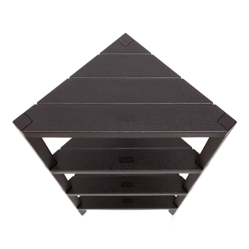 Corner Rack Lombok 4 Levels Brown