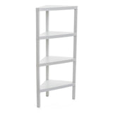 Corner Rack Lombok 4 Levels White