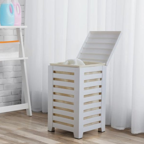 Laundry Hamper Lombok White