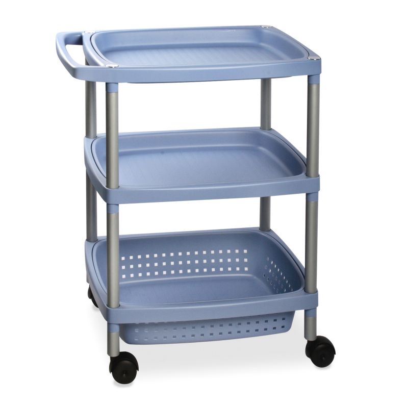 Bathroom Trolley Blue