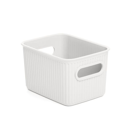 Storage Basket 1.5L Baobab White Pergamon