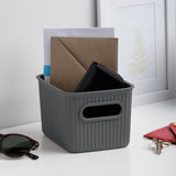 Storage Basket 1.5L Baobab Anthracite Grey