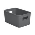 Storage Basket 5L Baobab Anthracite Grey