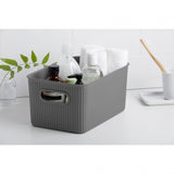 Storage Basket 5L Baobab Anthracite Grey