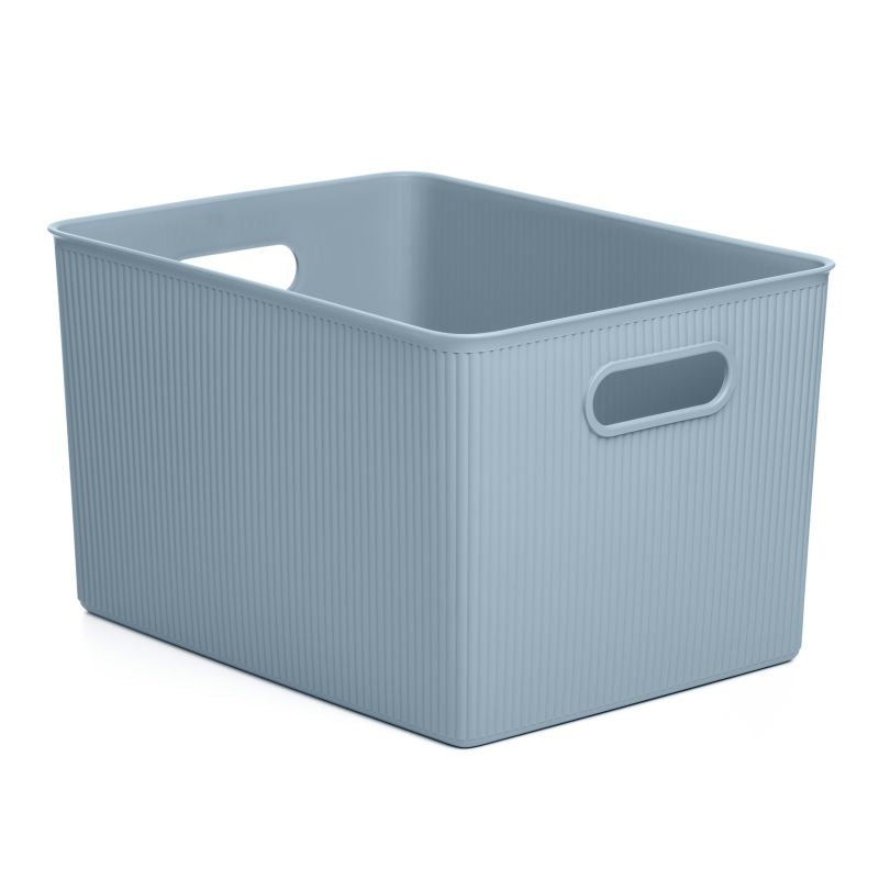 Storage Basket 22L Baobab Blue Mist