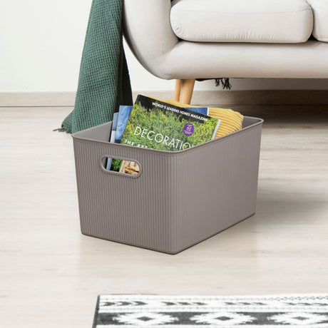 Storage Basket Xl 22L Baobab Taupe