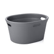 Laundry Basket Baobab Anthracite Grey