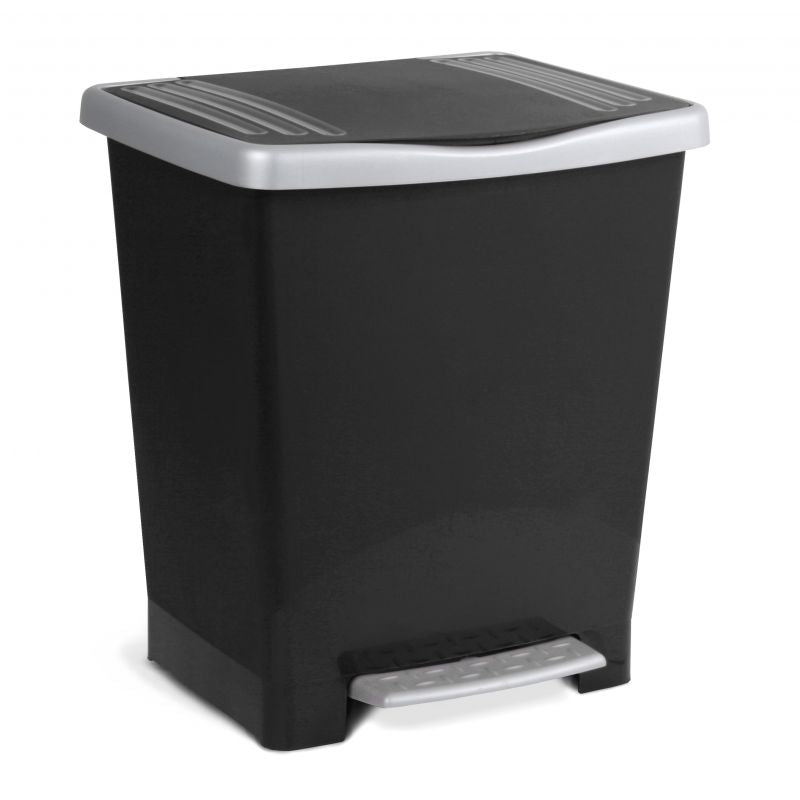 Pedal Dust Bin Millenium Black