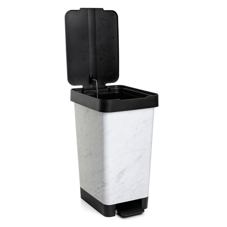 Pedal Bin 25L Deco Marble